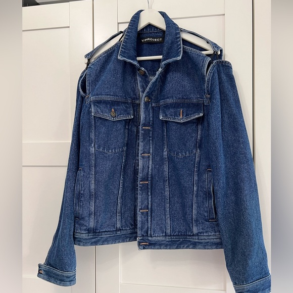 Y/Project cut-out detail denim jacket 46 - Picture 5 of 12